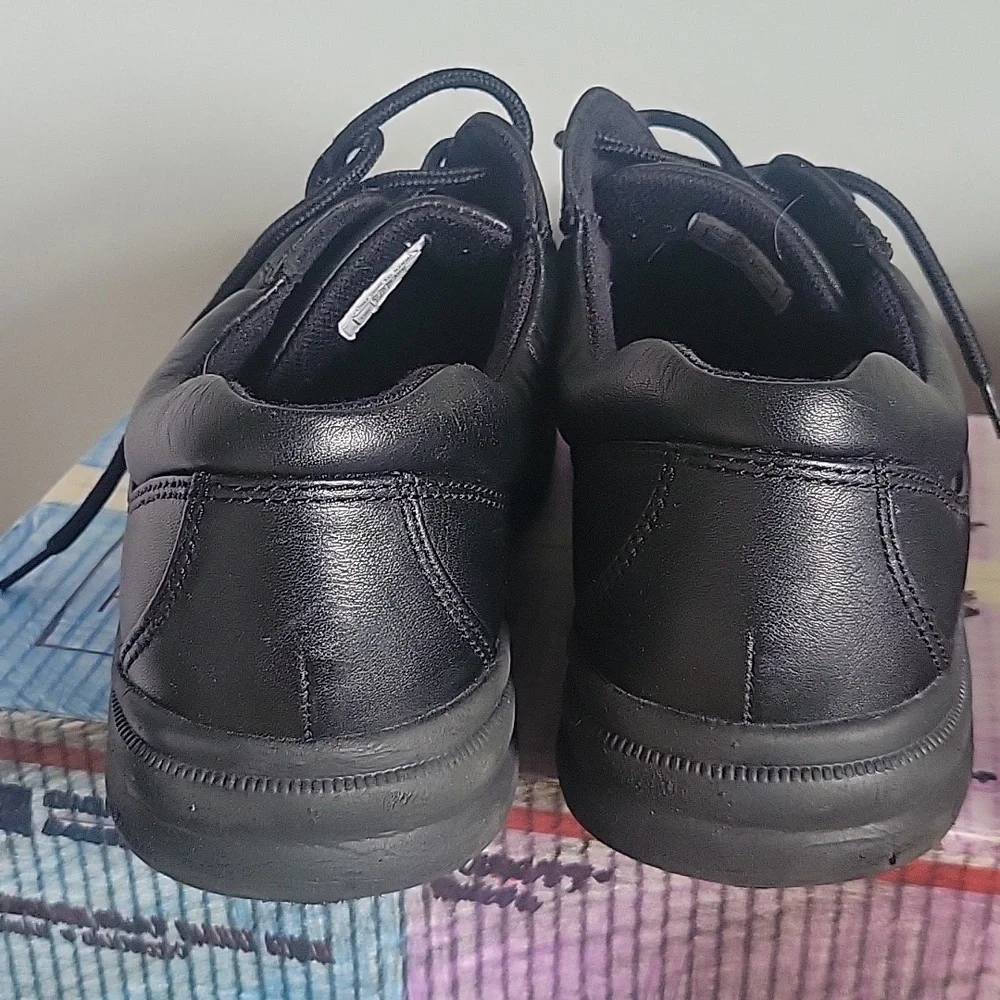 Mens Hush Puppies Size 11 Black - Picture 4 of 7